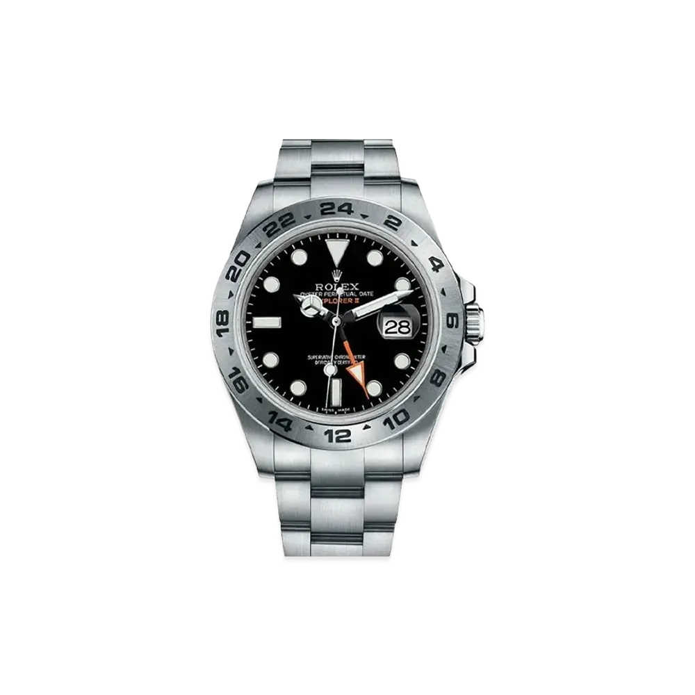 ROLEX Explorer II "Black/Stainless Steel" 216570