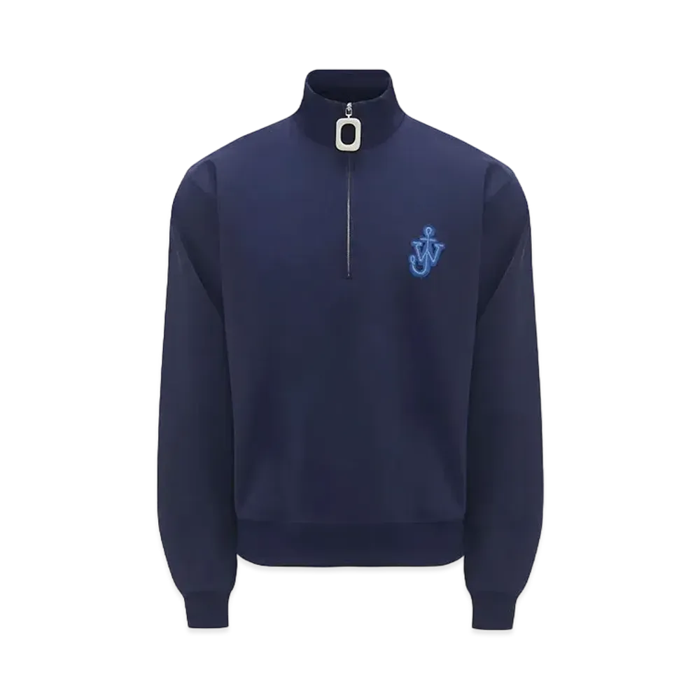 JW ANDERSON Half Zip Track Top "Oxford Blue"