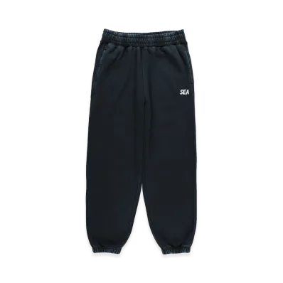 WIND AND SEA Aged Essential Sweat Pants "Marine Blue"