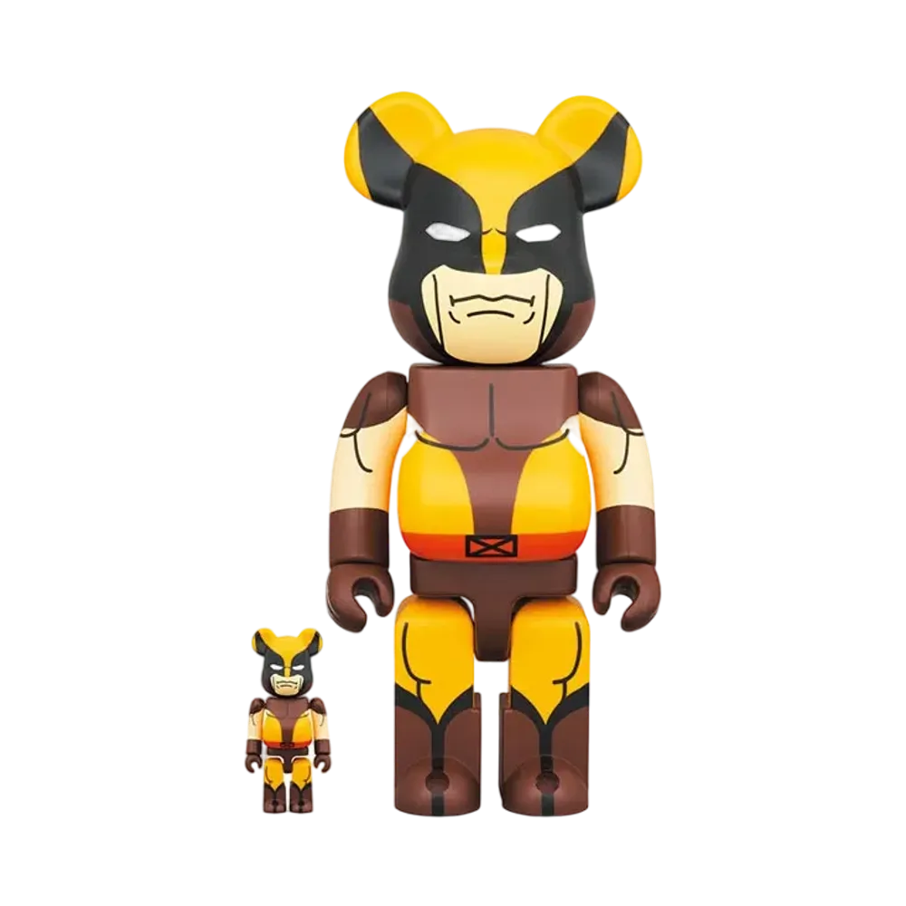 Bearbrick WOLVERINE (BROWN Ver.) 100% & 400%