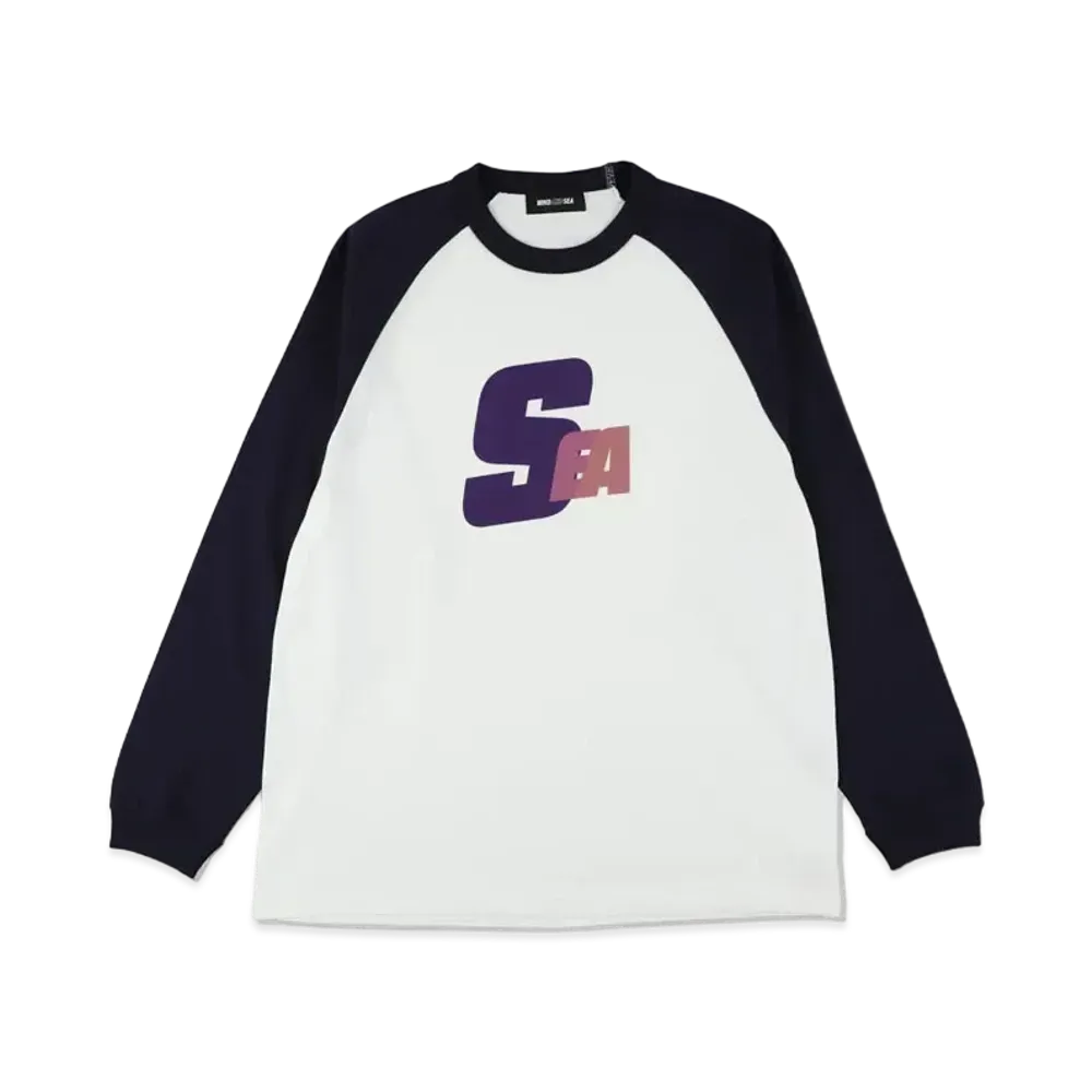 WIND AND SEA Sea Alive Raglan L/S Tee "Navy"