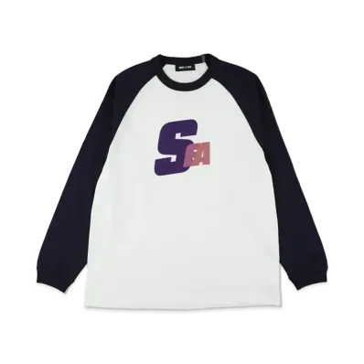 WIND AND SEA Sea Alive Raglan L/S Tee "Navy"