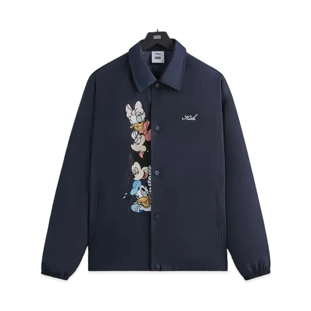 Kith x Disney Mickey & Friends Nylon Coaches Jacket "Nocturnal"