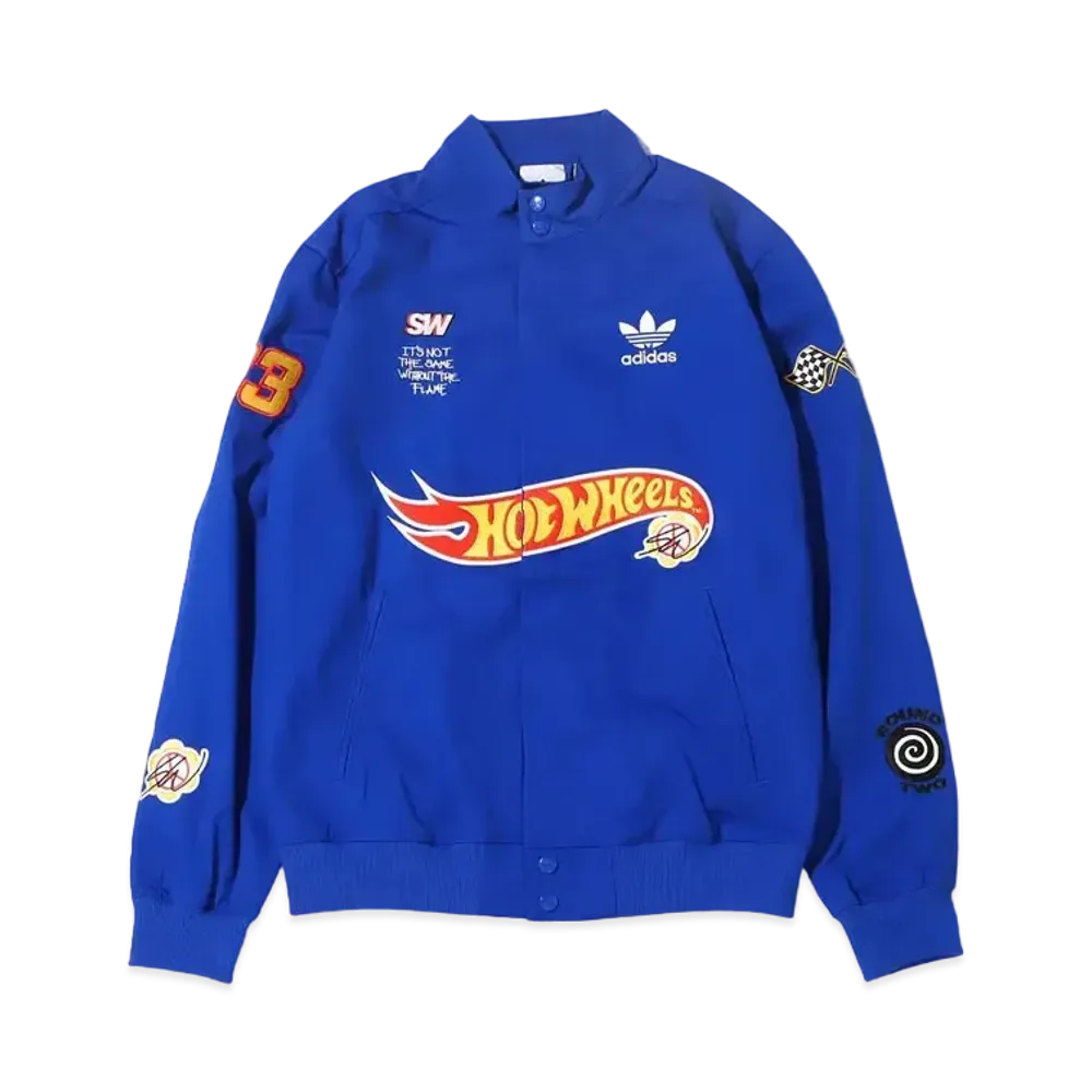 adidas Sean Wotherspoon x Hot Wheels Jacket "Power Blue"