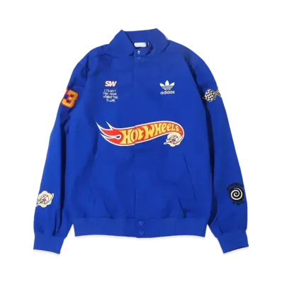 adidas Sean Wotherspoon x Hot Wheels Jacket "Power Blue"