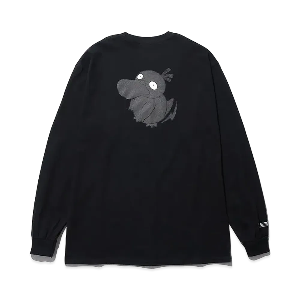 FRAGMENT x POKEMON THUNDERBOLT PROJECT PRINT L/S TEE "Black"