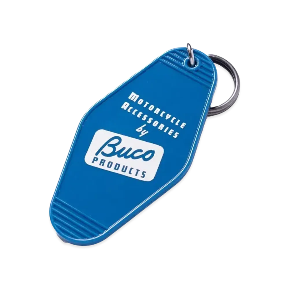 THE REAL McCOY'S Buco Motel Key Ring "Blue"