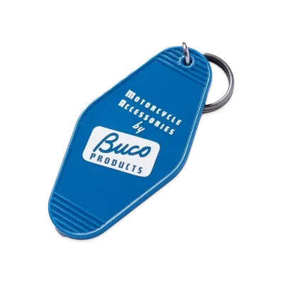 THE REAL McCOY'S Buco Motel Key Ring "Blue"