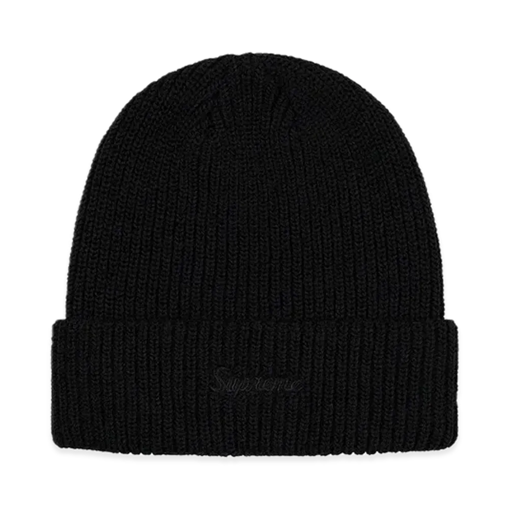Supreme Loose Gauge Beanie "Black" (19FW)