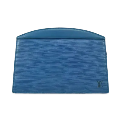 Louis Vuitton Epi Trousse Creta "Toledo Blue"