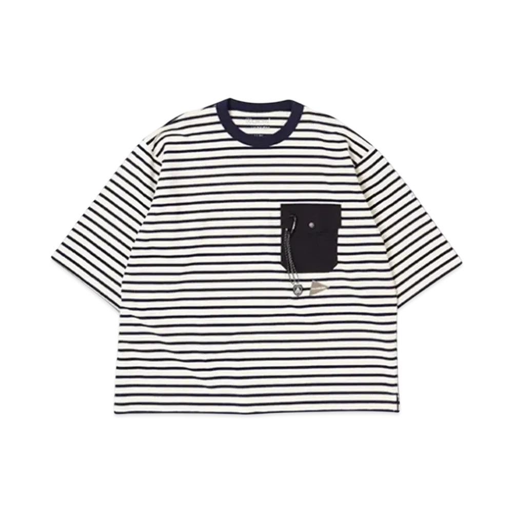 and wander X Orcival Hs Tee "Off White"