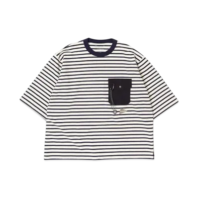 and wander X Orcival Hs Tee "Off White"