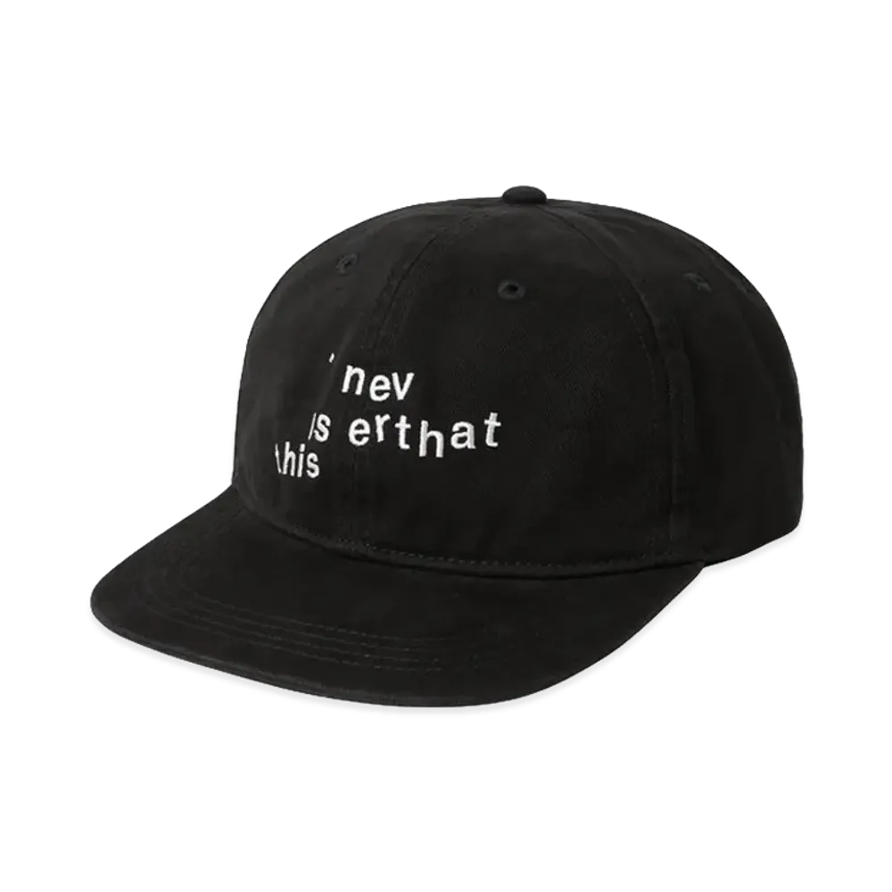 thisisneverthat Broken Logo Cap "Black"