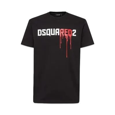 Dsquared2 Bloody Red Dsquared2 Cool Fit T-shirt "Black"