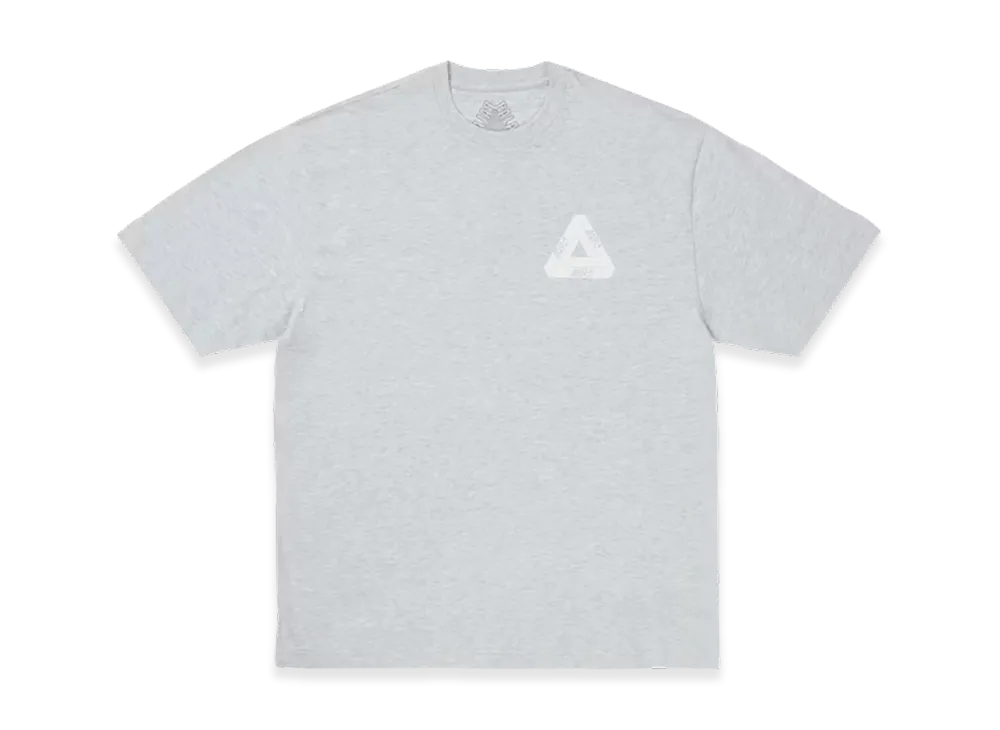 PALACE JAMSIL Seoul 3 Tri-Ferg T-Shirt "Grey Marl"