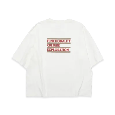 F/CE. Recycle Fce Back Print Tee "Charcoal"