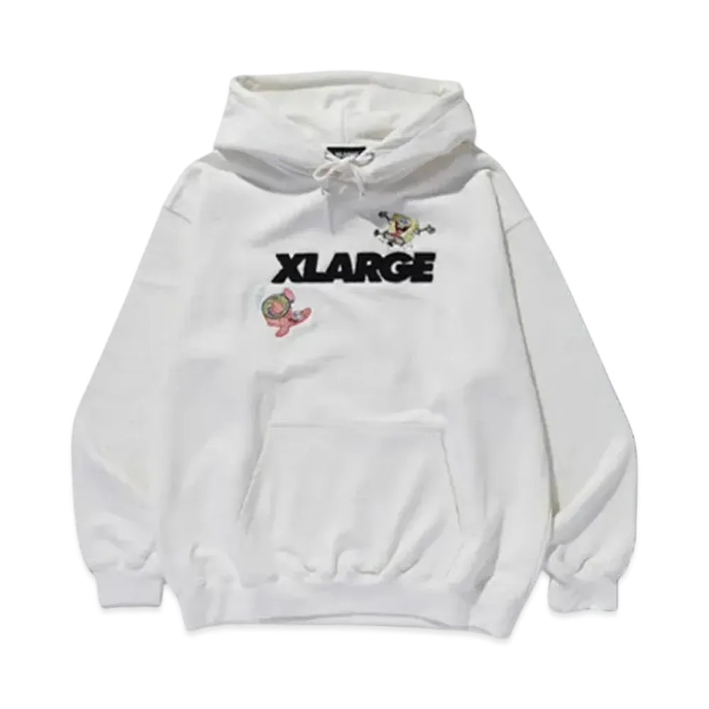 XLARGE x Spongebob Pullover Hooded Sweatshirt "OffWhite"