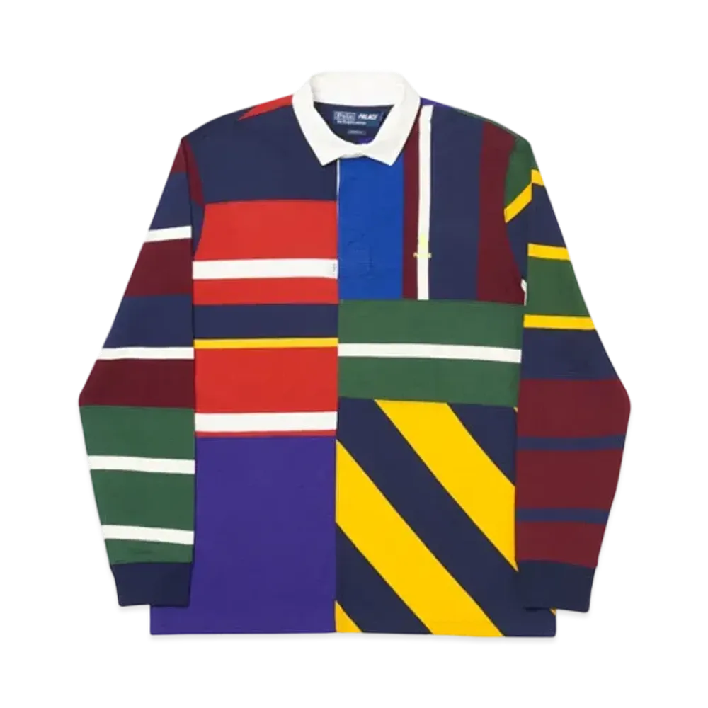 PALACE / Ralph Lauren Pieced Rugby "Multi"
