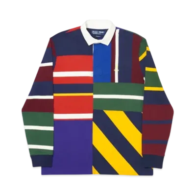 PALACE / Ralph Lauren Pieced Rugby "Multi"