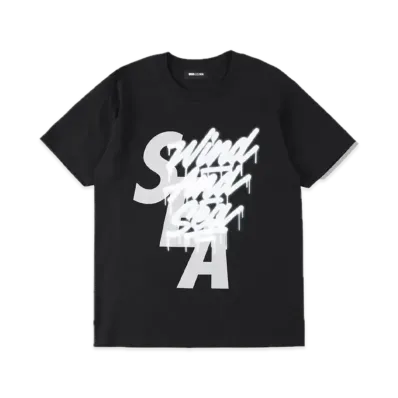 It's A Living x WIND AND SEA S_E_A Tee "Black"