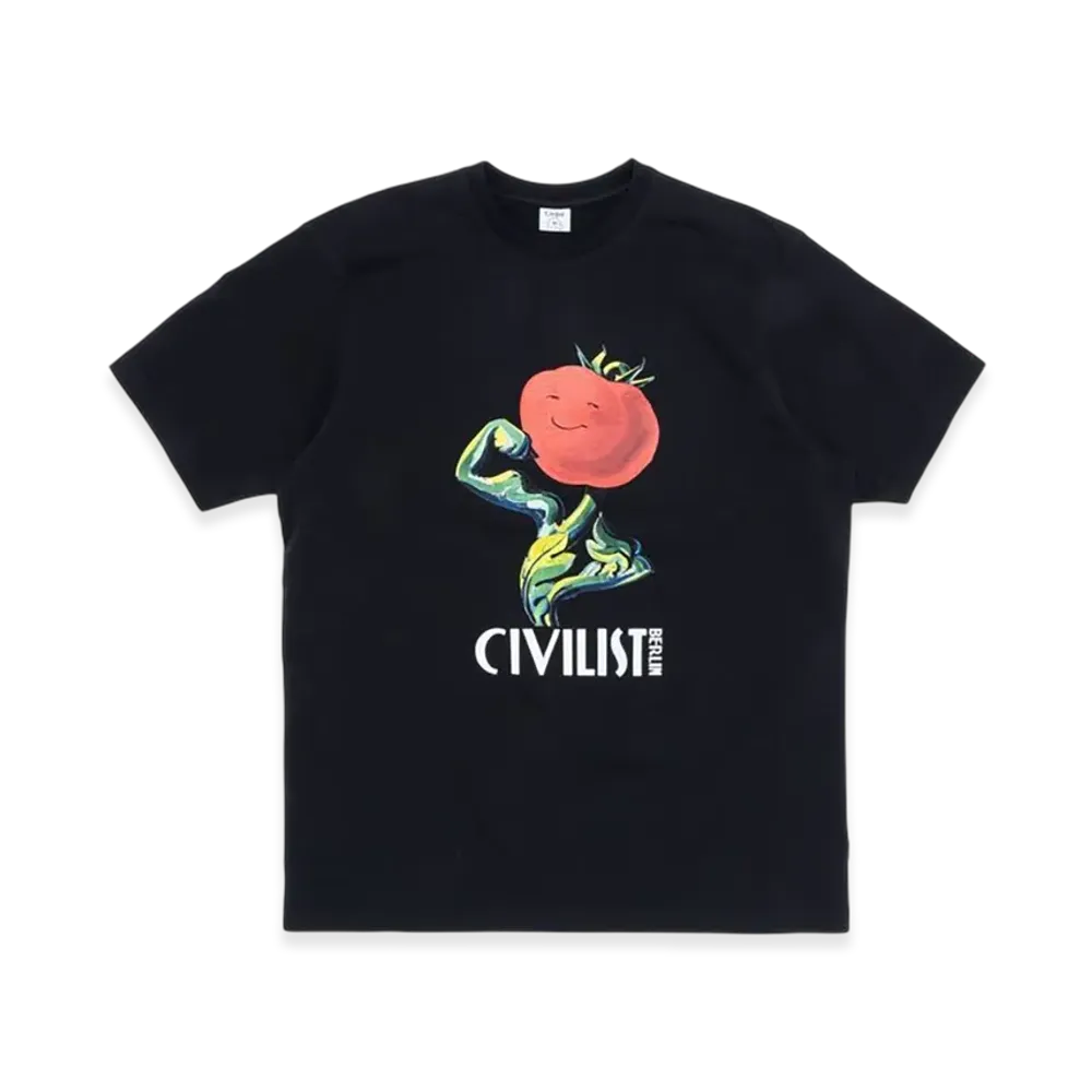 Civilist Tomato Tee "Black"