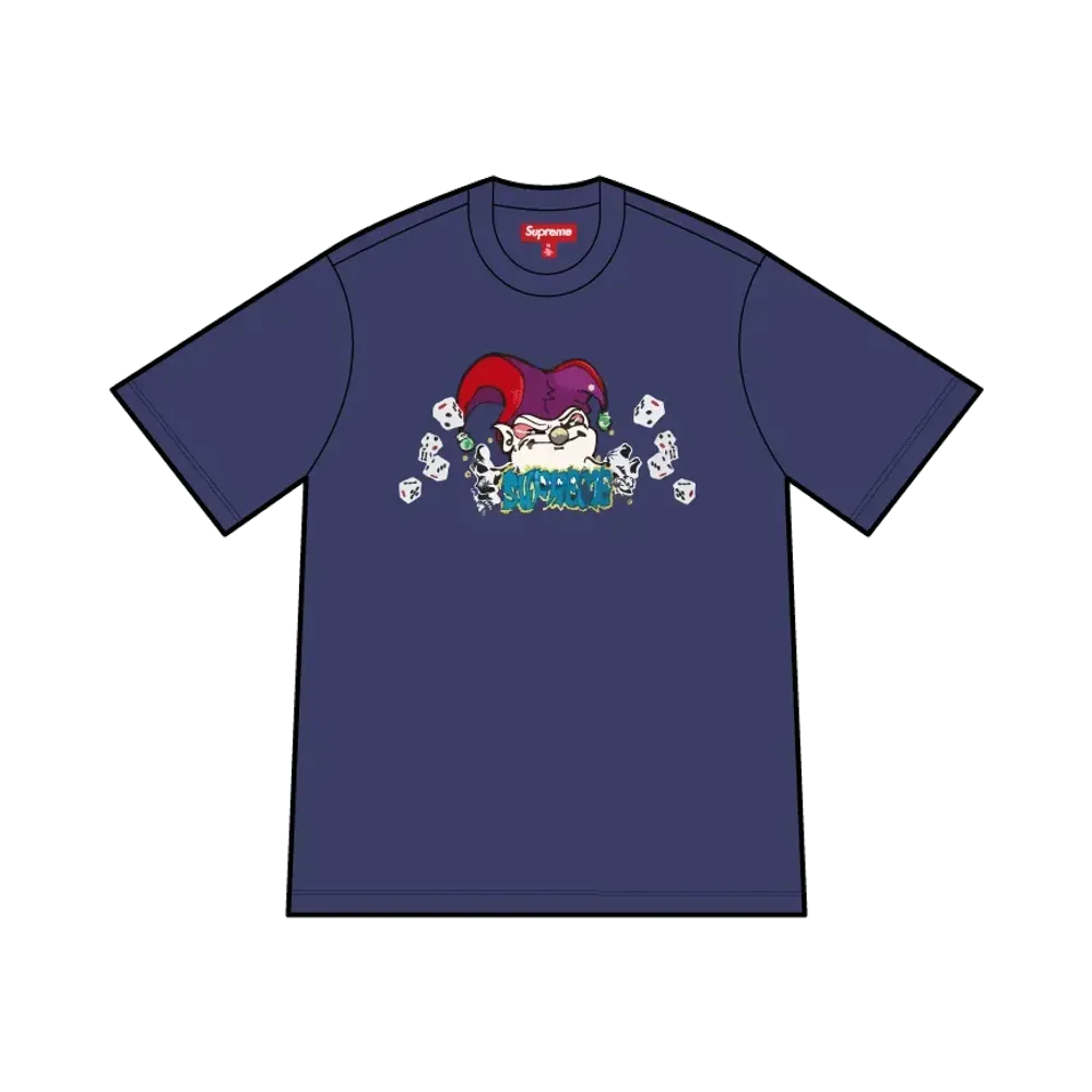 Supreme AOI Jester S/S Top "Washed Navy"