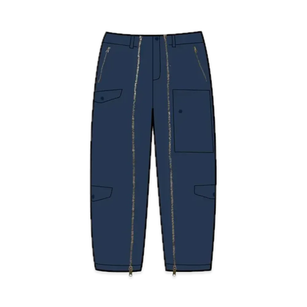 Supreme x Alpha Industries Cotton Twill Flight Pant "Navy"