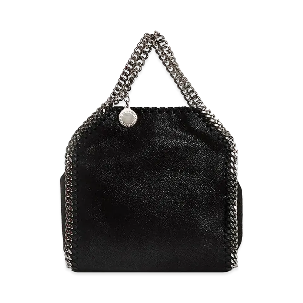 STELLA McCARTNEY Women's Micro Falabella Tote Bag "Black"