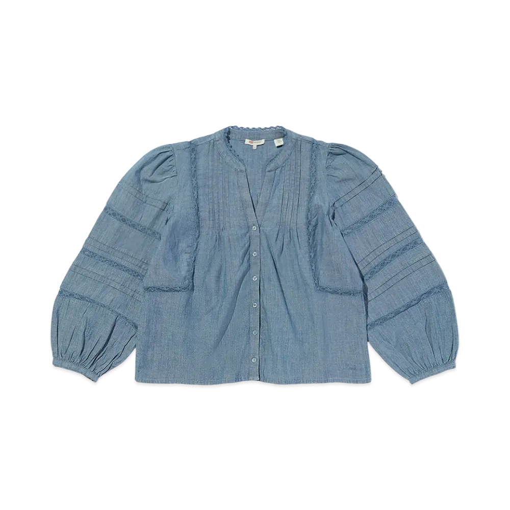 Levi's Long Sleeve Blouse "Light Blue"