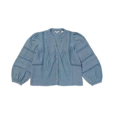 Levi's Long Sleeve Blouse "Light Blue"