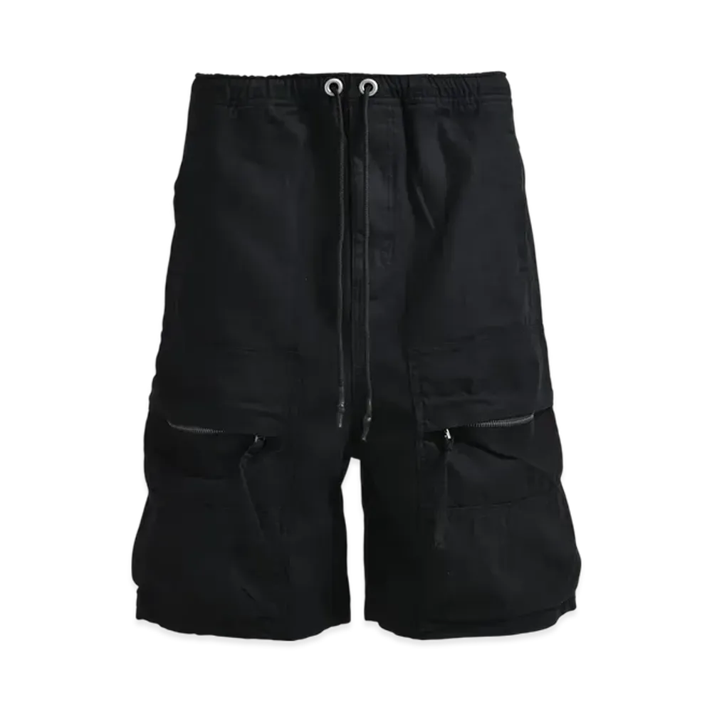 BREATH Newrich Big Cargo Shorts "CottonBlack"