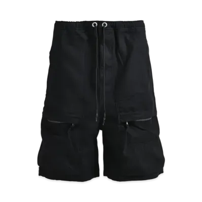 BREATH Newrich Big Cargo Shorts "CottonBlack"