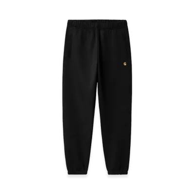 Carhartt WIP Chase Sweat Pant "Black/Gold"