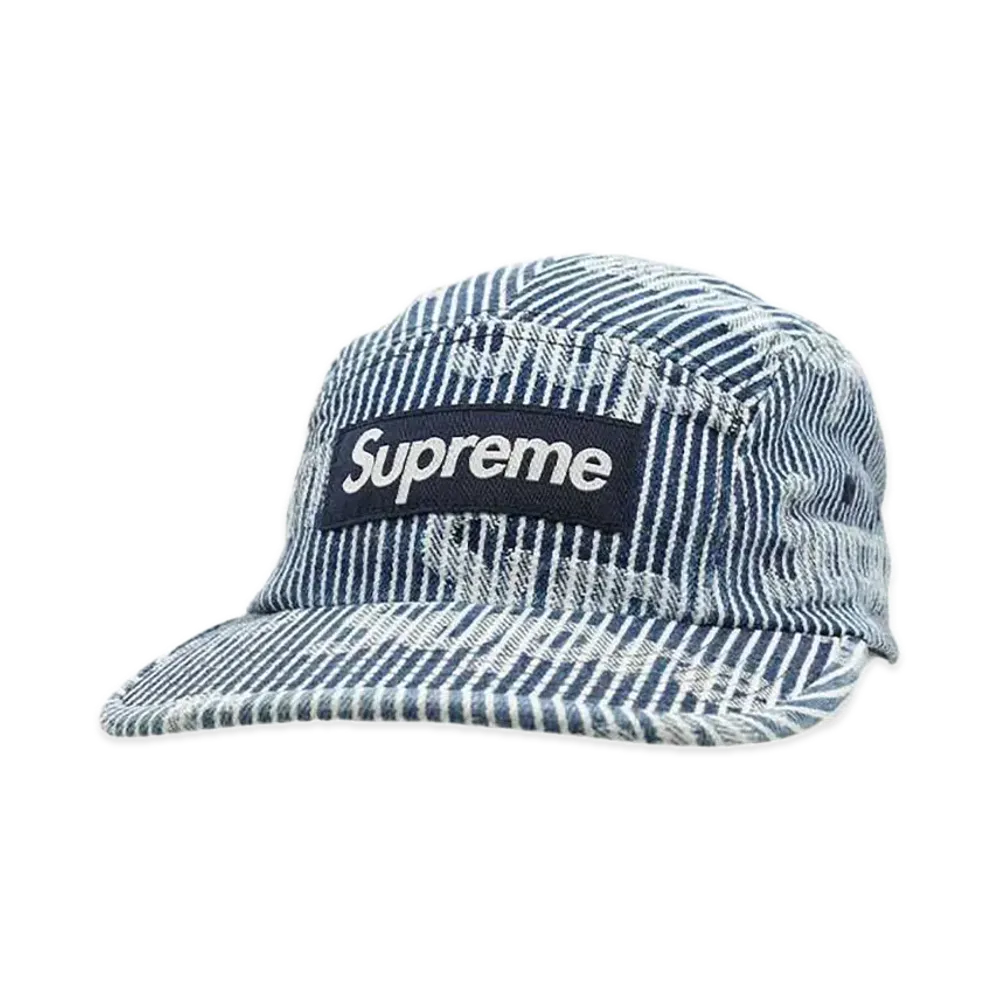 Supreme Denim Camp Cap "Stripe" (24SS)