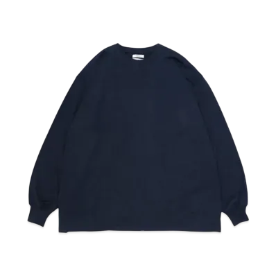 Graphpaper Bodhi For Graphpaper Big Extra Fine Cashmere L/S Tee "Navy"