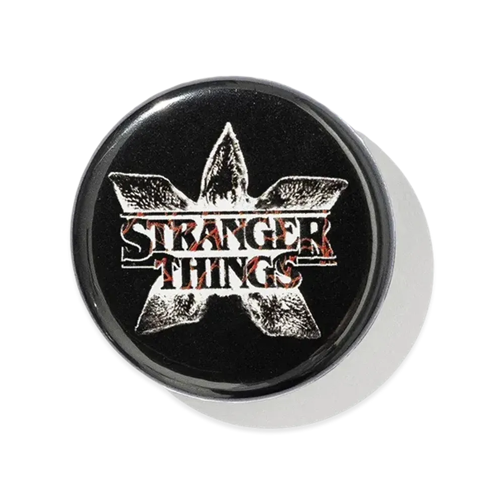 Netflix Stranger Things x V.A. Can Badge 32mm "Navy"