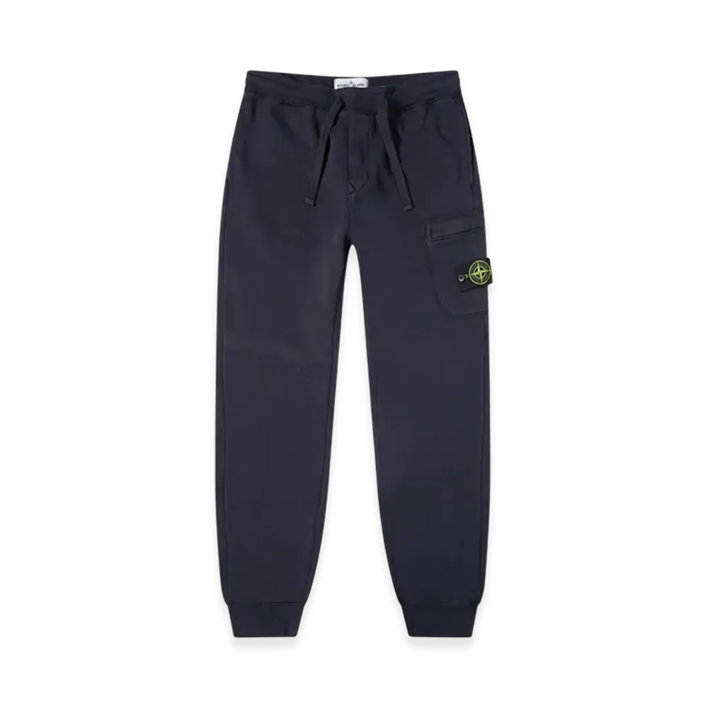 Stone Island 64551 Cotton Fleece Cargo Pants - 21SS "Navy Blue"