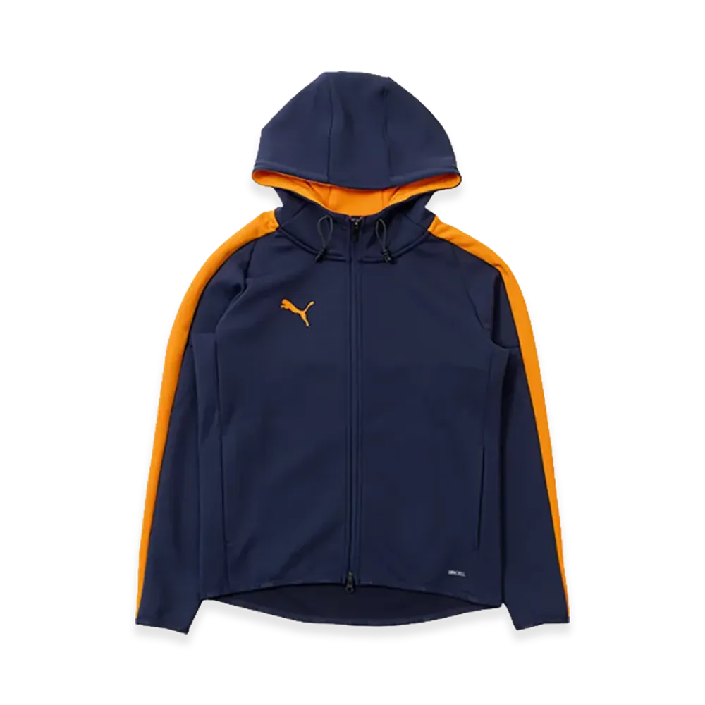 PUMA VOLTAGE Knit Jacket "Puma Navy/Rickie Orange"