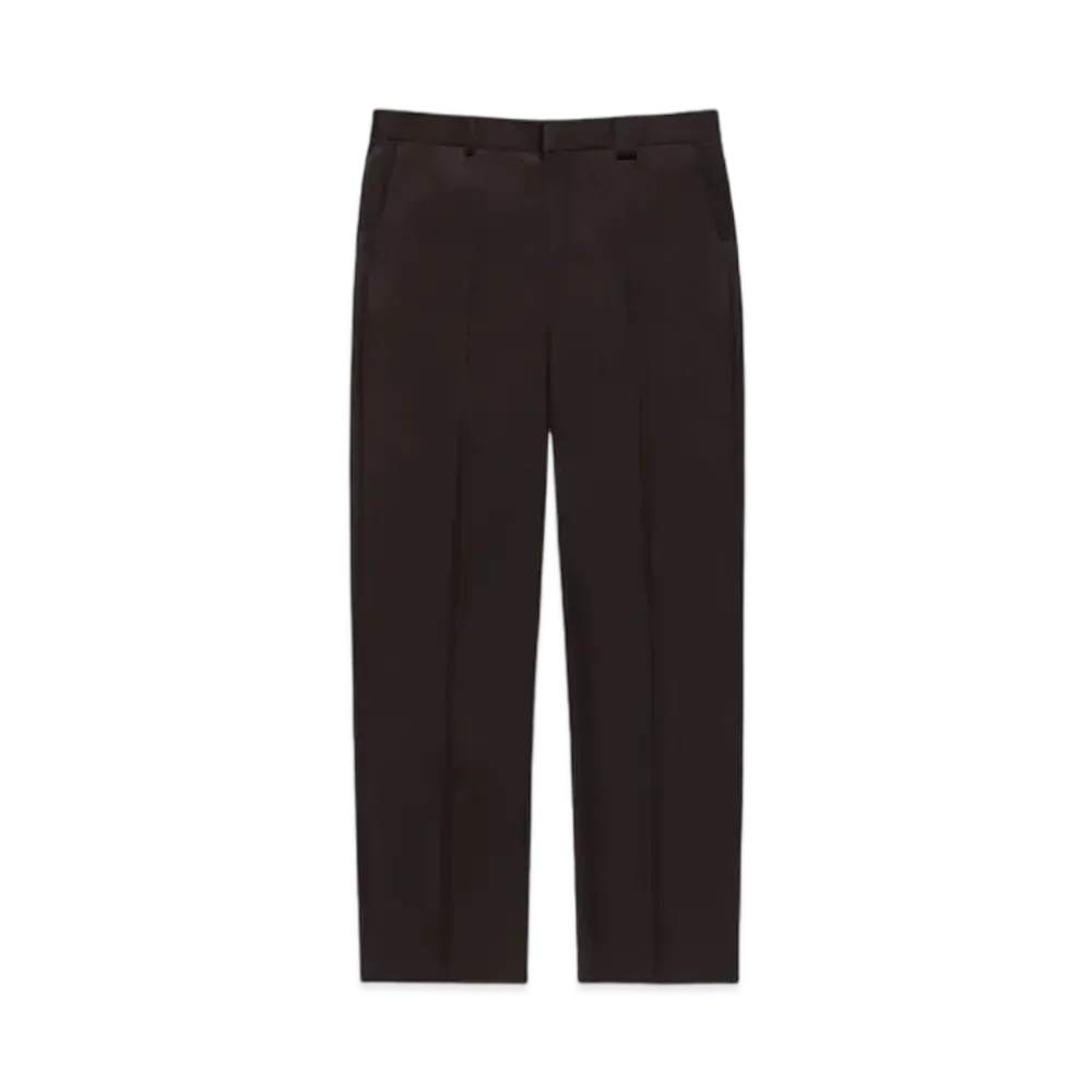 JJJJound Suiting Wool Relaxed Trouser "Brown"