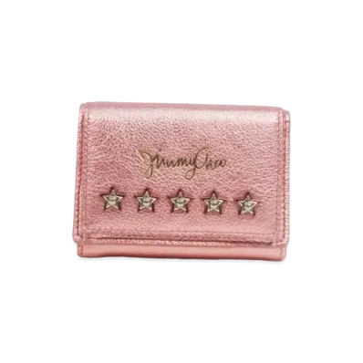Jimmy Choo Wallet "Metallic Pink"