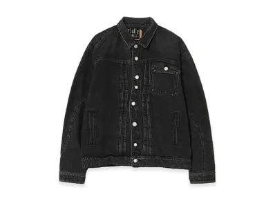 UNDERCOVER Used Wash Denim Jacket "Black"