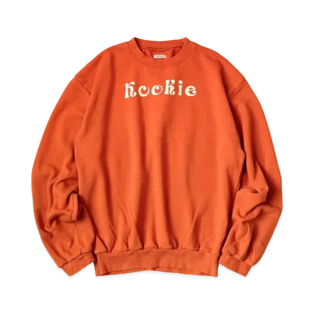 KAPITAL 30 Fleece Crew Sweat "Orange"