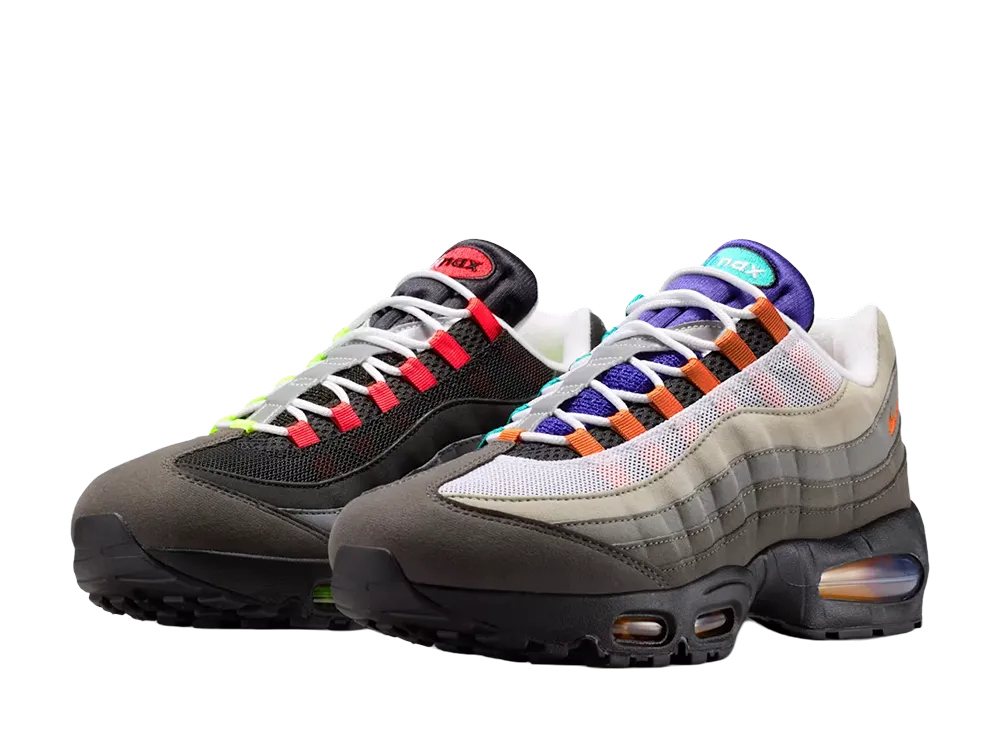Nike Air Max 95 Big Bubble PRM "Greedy/White/Medium Ash" (2026)