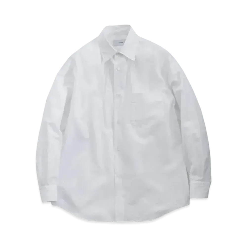 Graphpaper Broad Regular Collar Shirt "White"