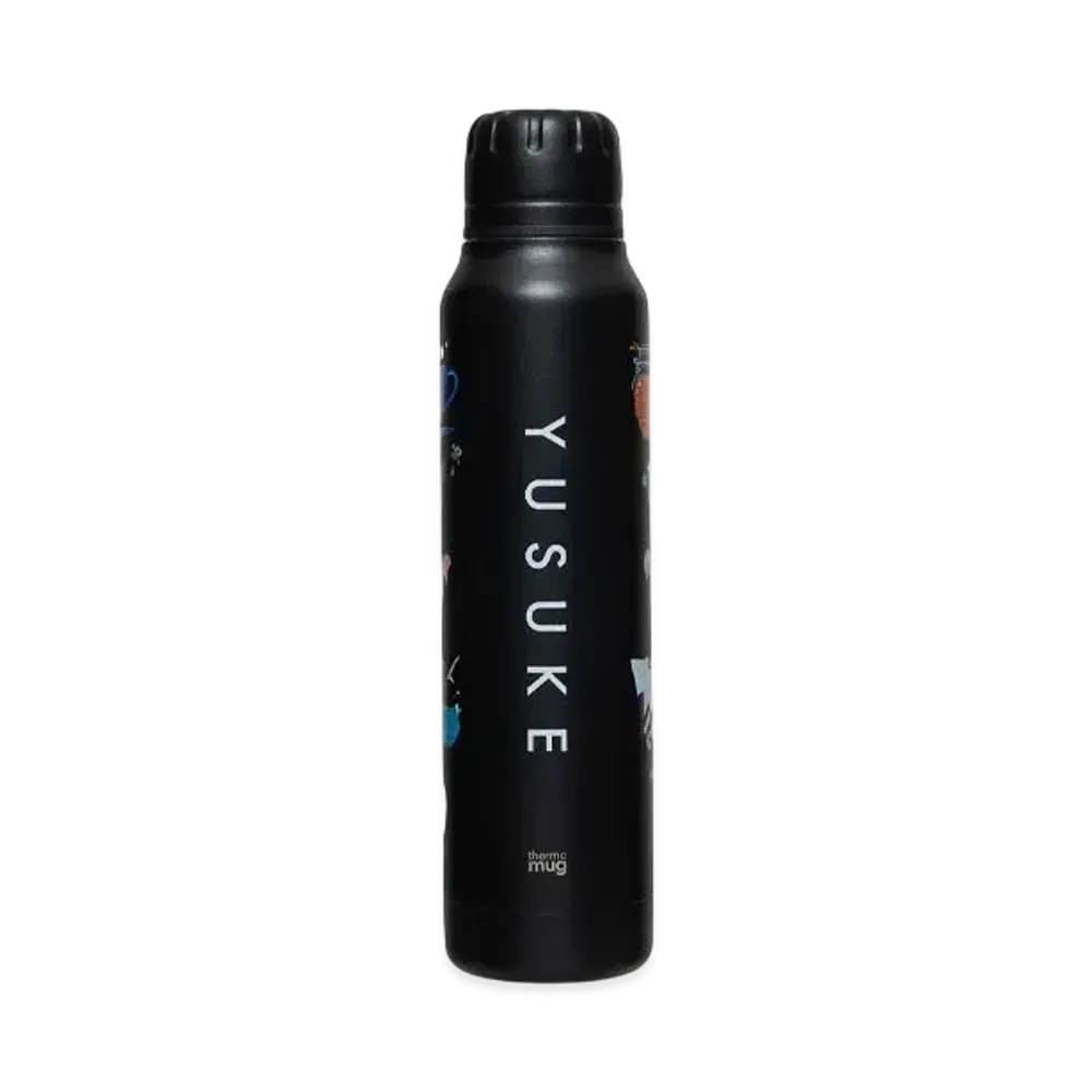 graniph x Yusuke Nakamura Animal Umbrella Stainless Bottle "Black"