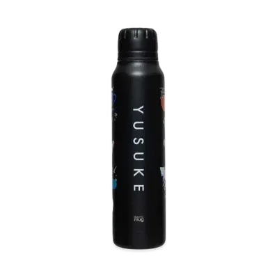graniph x Yusuke Nakamura Animal Umbrella Stainless Bottle "Black"