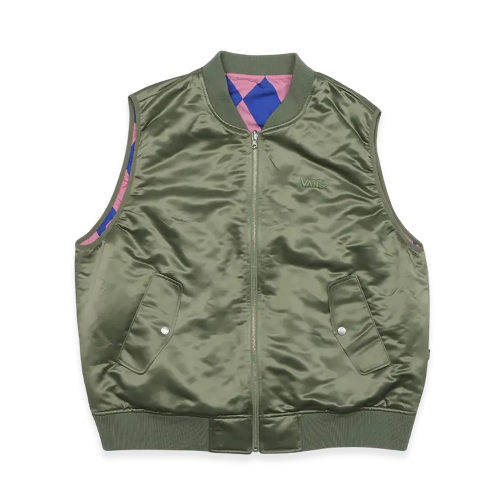 VANS Year of the Horse Jockey Bomber Vest "Sage"