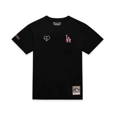 Mitchell & Ness x BLACKPINK Dodgers Tee "Black"