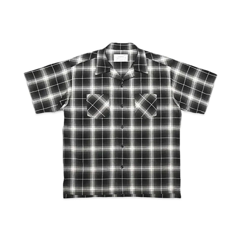 Rafu Box short-sleeve shirt "BLACK"