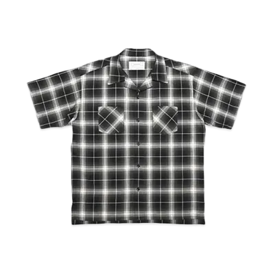 Rafu Box short-sleeve shirt "BLACK"